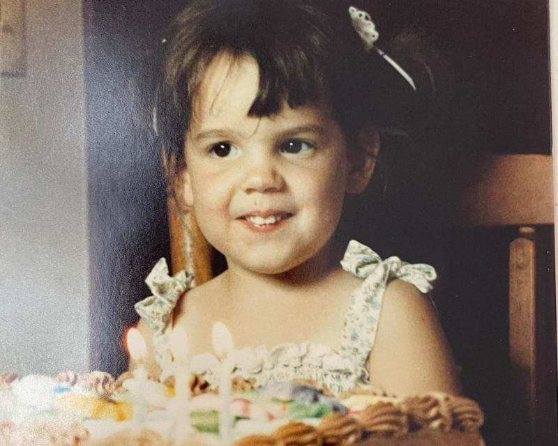 年轻的凯蒂·勒布朗